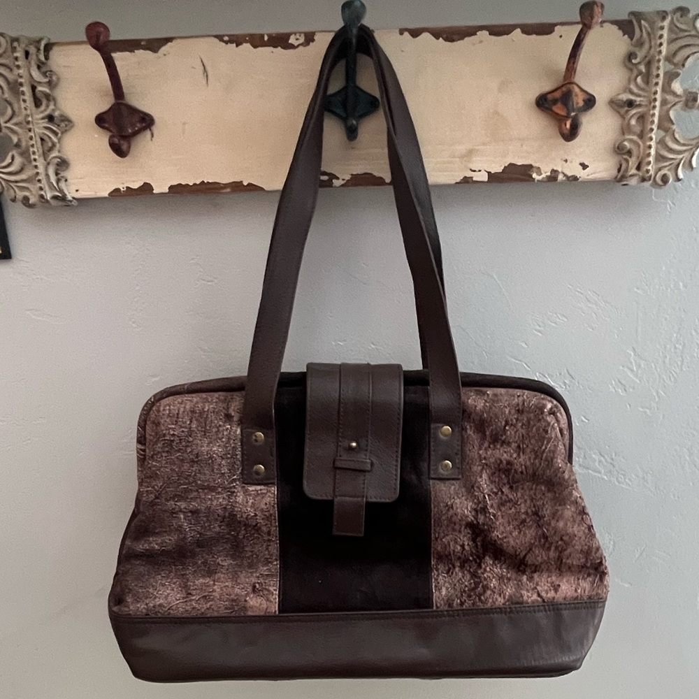 NEW Anthropology X Mo&Co Large Leather Handcrafted Tote